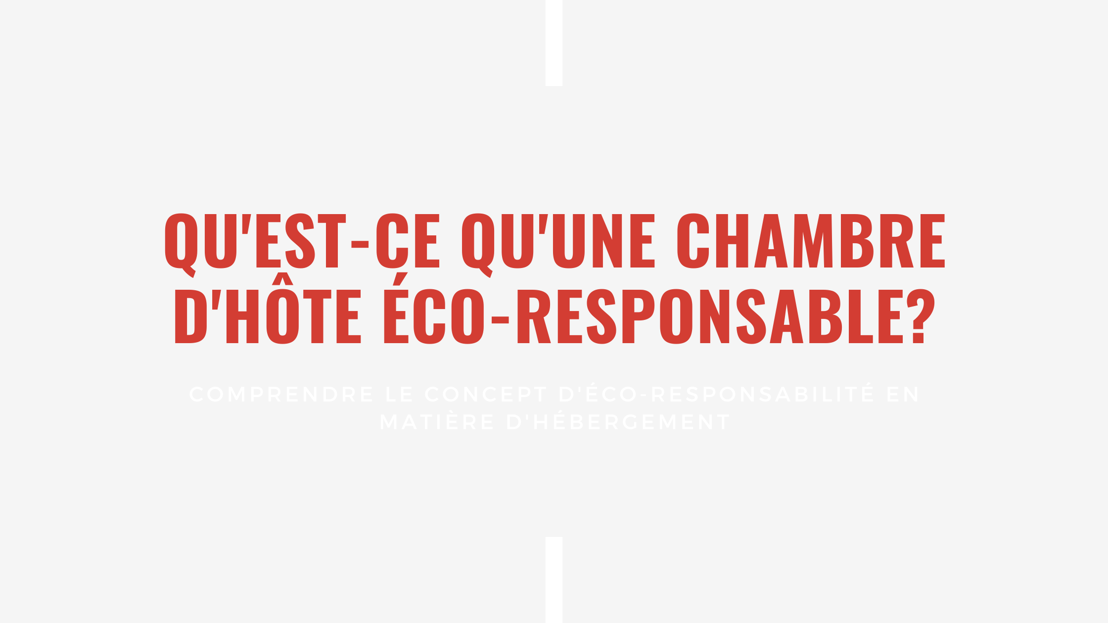 Chambre d'hôte éco-responsable à Toulouse : Optez pour un séjour respectueux de l'environnement